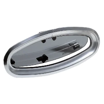 Vetus lomboz, model PX. Çerçeve elde cilalanmış anodize alüminyum, camı 10 mm duman rengi akriliktir. - 1