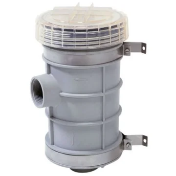 Vetus tip 1320 deniz suyu filtresi. Gövde ve filtre elemanı polipropilen üst kapak abs´dir. - 1