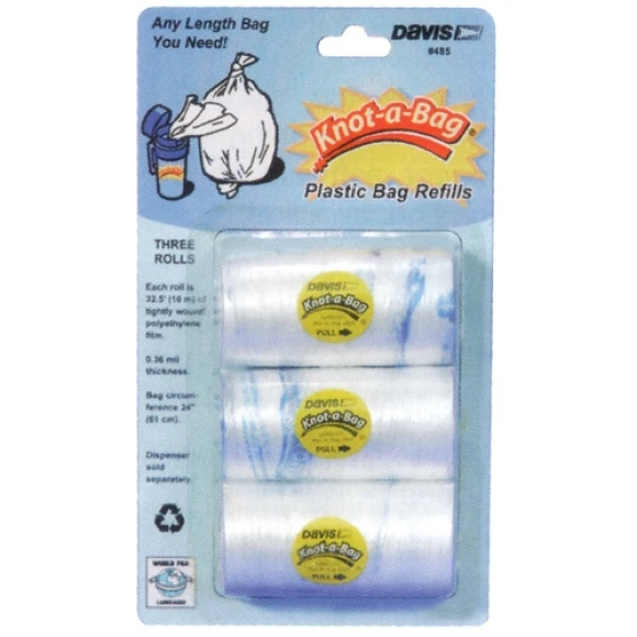 Davis çöp torbası dispenseri yedeği.