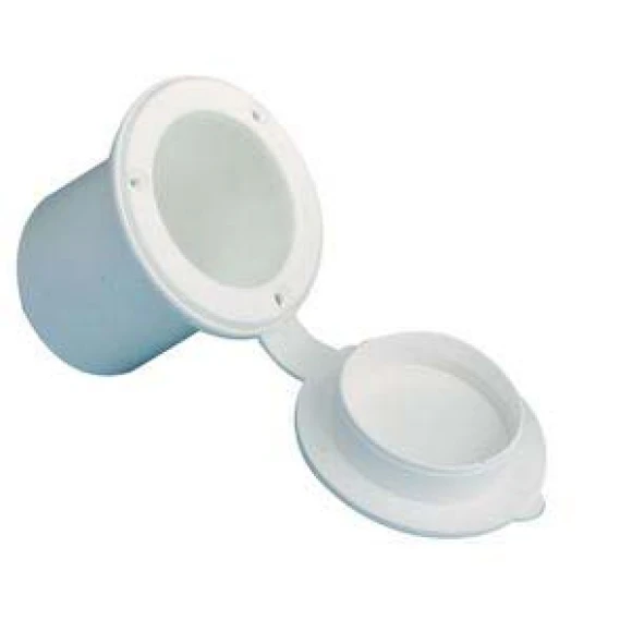 Duş yuvası, kapaklı.