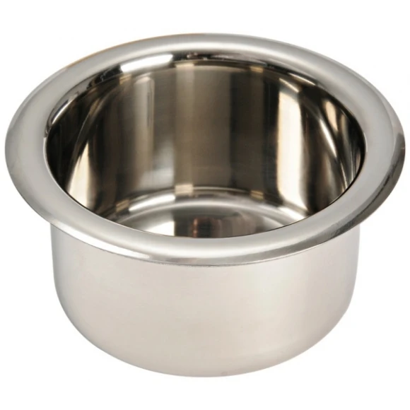 Gömme bardaklık, paslanmaz çelik.