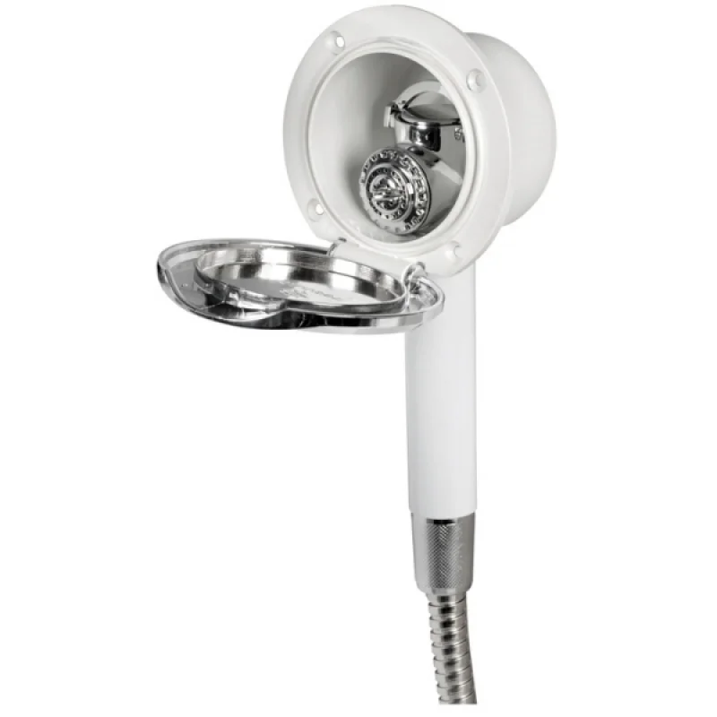 Hortumlu duş &amp; yuva. Yana montaj.