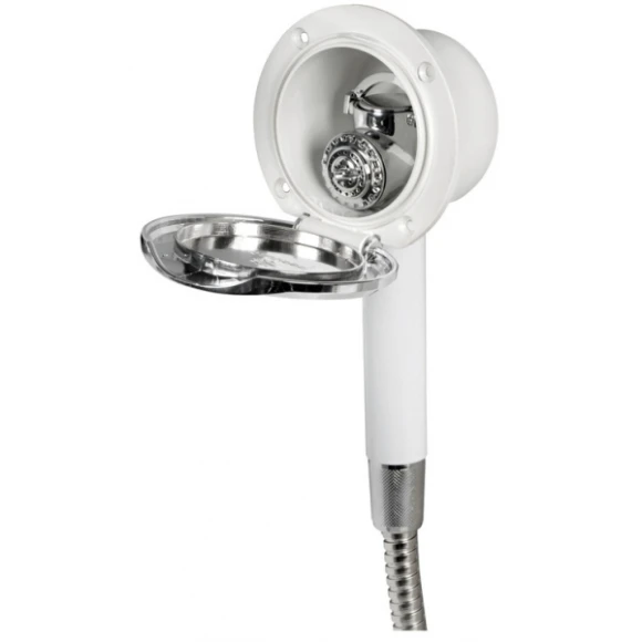 Hortumlu duş &amp; yuva. Yana montaj.