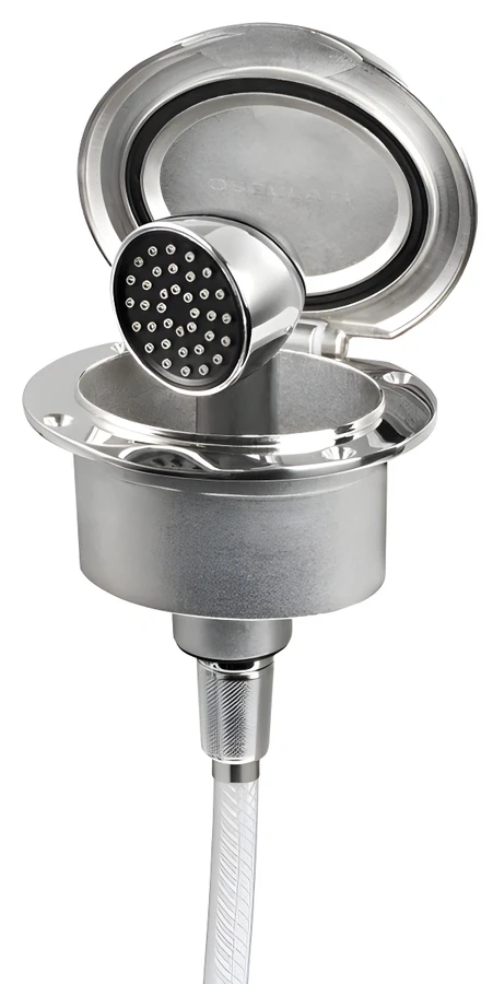 Hortumlu duş ve yuva 