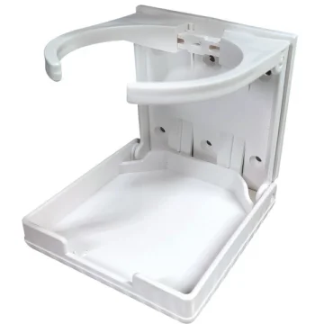 Katlanır bardaklık, beyaz. - 1