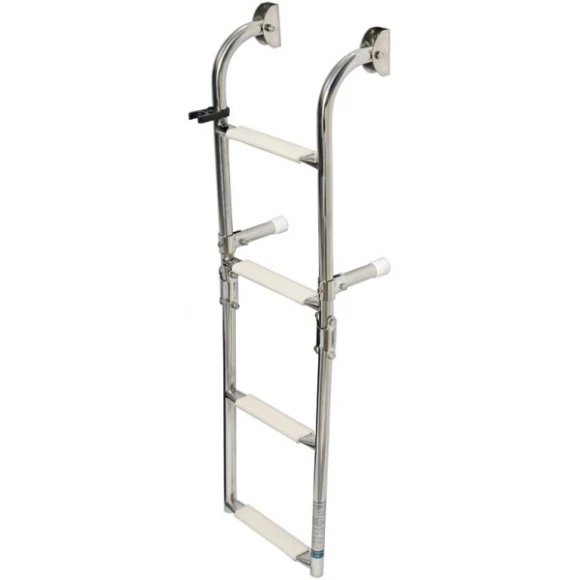 Katlanır merdiven, paslanmaz çelik.