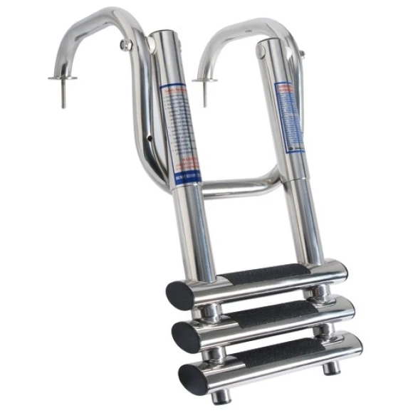 Kompakt, teleskopik, tutamaklı merdiven.