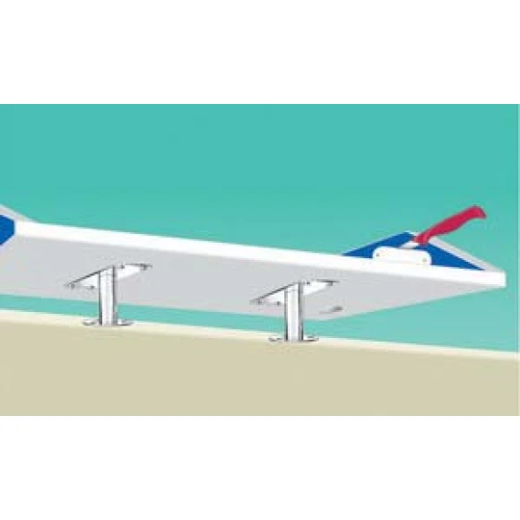 Magma model T10-503-504-505 tablalar için soketli, gömme güverte montaj kiti.