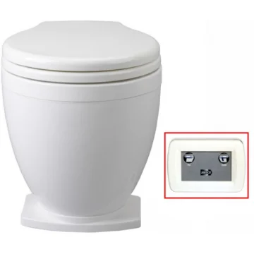 \n	Jabsco Lite Flush elektrikli marin tuvalet  - 1