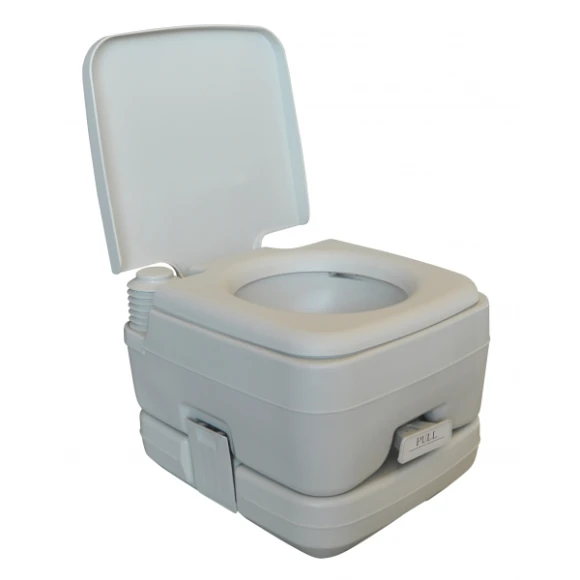 Portatif tuvalet.\nPis su tankı kapasitesi 10 L.