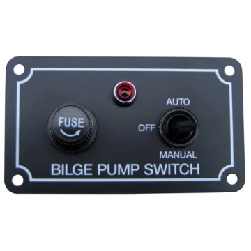 Sintine pompası anahtarı, 3 pozisyonlu; Manual-off- auto. - 1