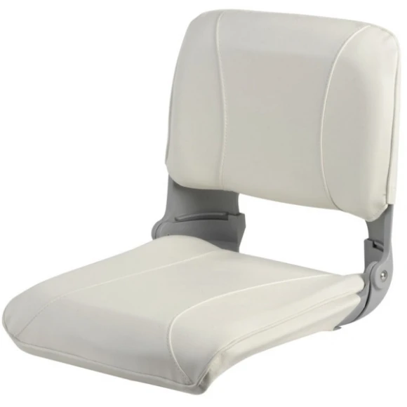 Teknopolimer katlanır koltuk. Vinil döşemeli.