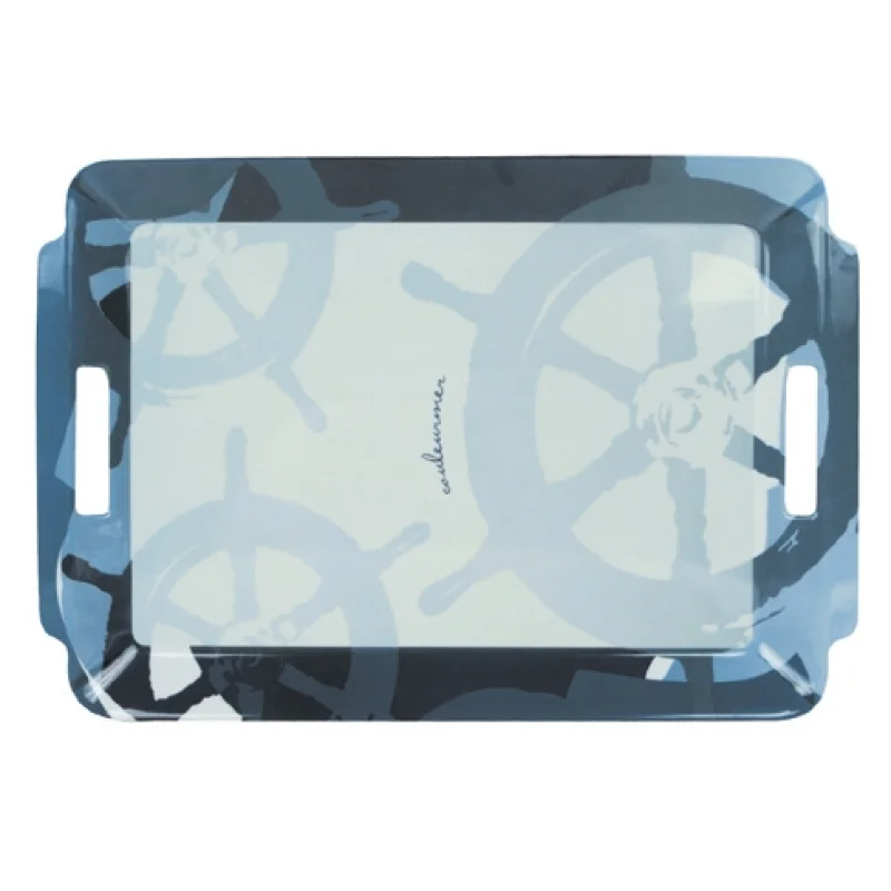 Topoplastic Auckland serisi melamin büyük tepsi. 37x54 cm.