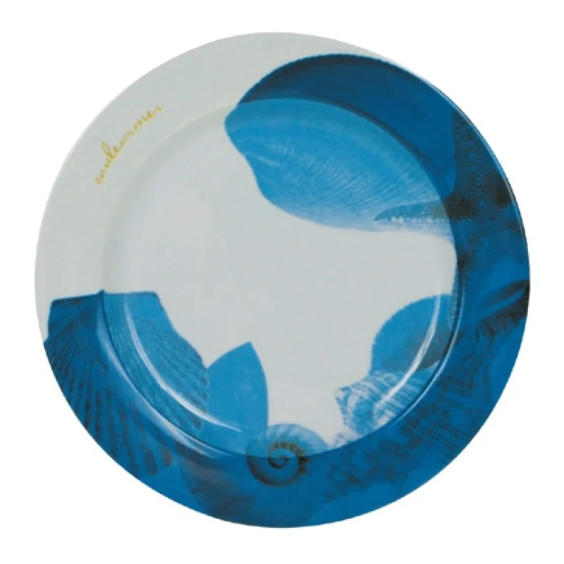 Topoplastic Ocean serisi melamin tatlı tabağı. Ø 22 cm.