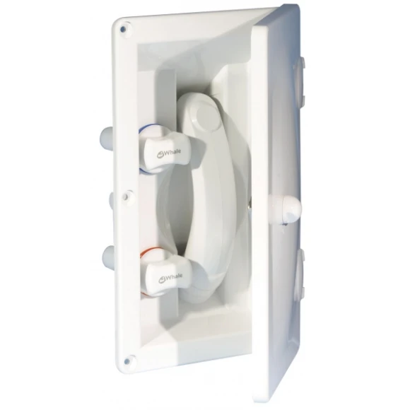 Whale duş ve yuva, sıcak-soğuk.