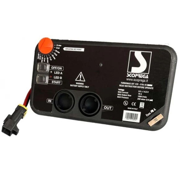 Bravo Turbomax Kit şişme bot pompası. 12V.