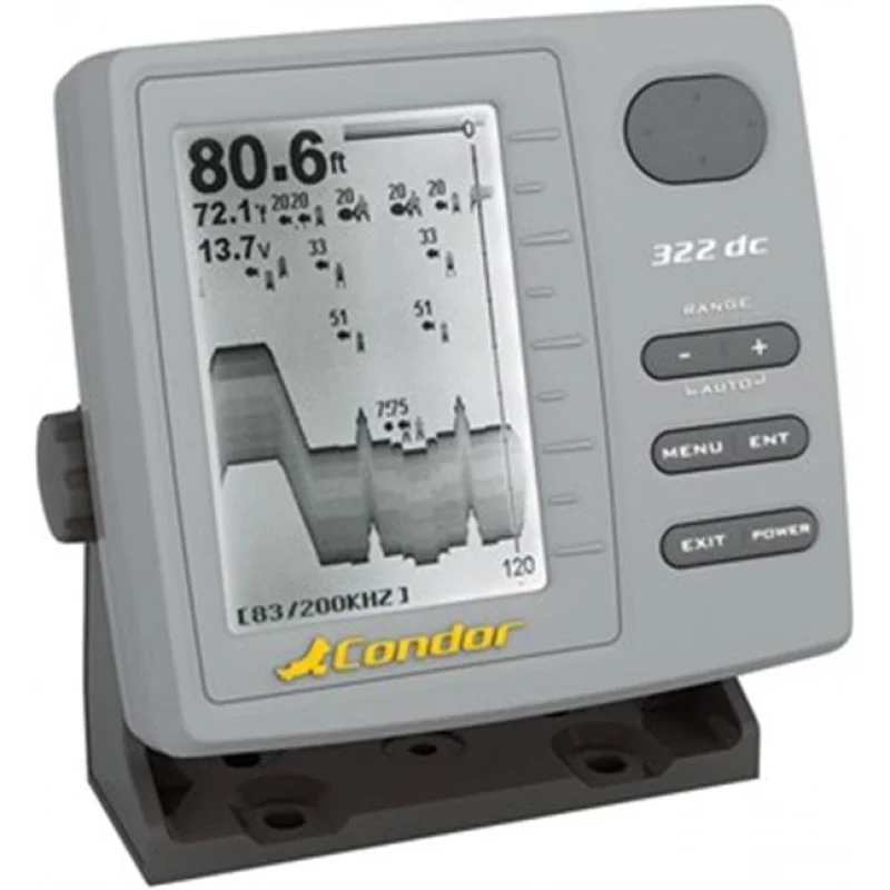 CONDOR SONAR Condor 322 DC Balık Bulucu Türkçe Menü
