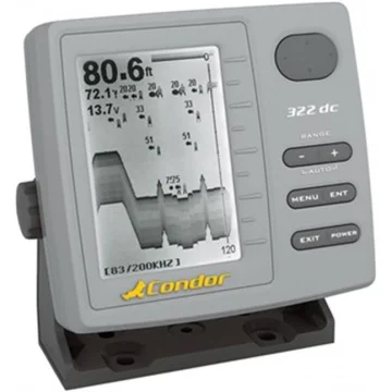 CONDOR SONAR Condor 322 DC Balık Bulucu Türkçe Menü - 1