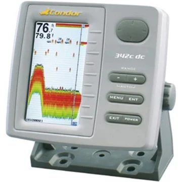 CONDOR SONAR Condor 342 C DC Renkli Ekran Balık Bulucu Türkçe Menü - 1