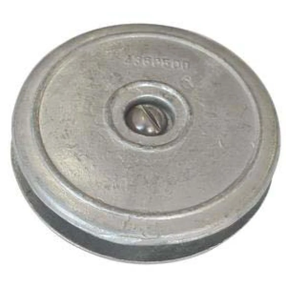 Dümen tutyası. Paslanmaz çelik cıvata ve somunlu.