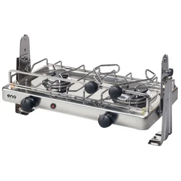 Eno Xtrem 2 çift gözlü gimbal gazlı ocak  - 1