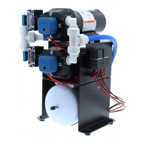 Jabsco 52530-1100 24V Tanklı 2 Pompalı Hidrofor 