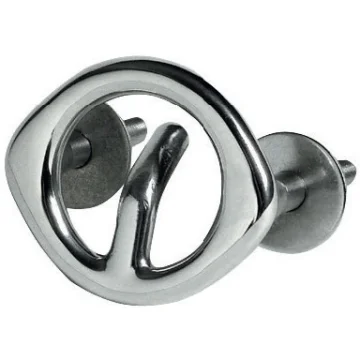 Kayak çeki halkası. AISI 316 paslanmaz çelik. - 1