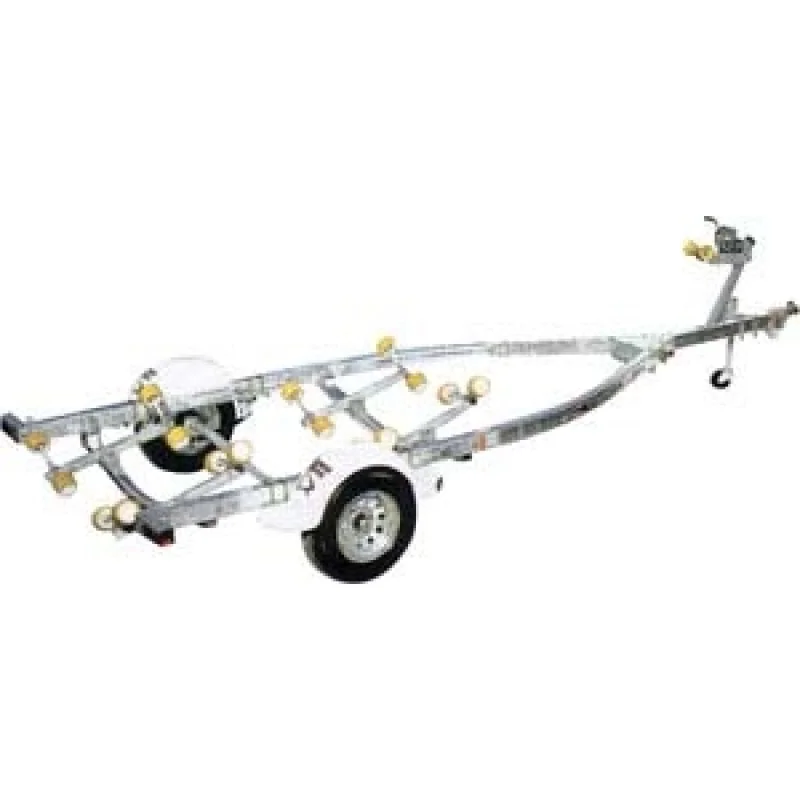 Load Rite Galvanizli Çelik, Tek Dingilli Roller Römork. Uygun Tekne Boyu 580 Cm.