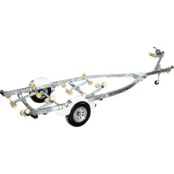 Load Rite Galvanizli Çelik, Tek Dingilli Roller Römork. Uygun Tekne Boyu 580 Cm.