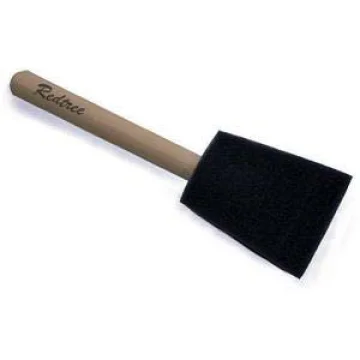 Red Tree Sponge Brush 4" - 1