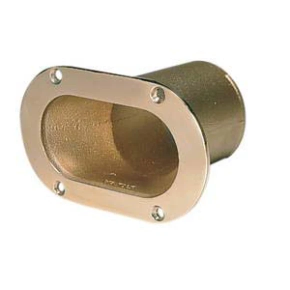 Vetus bronz egzoz çıkışı.