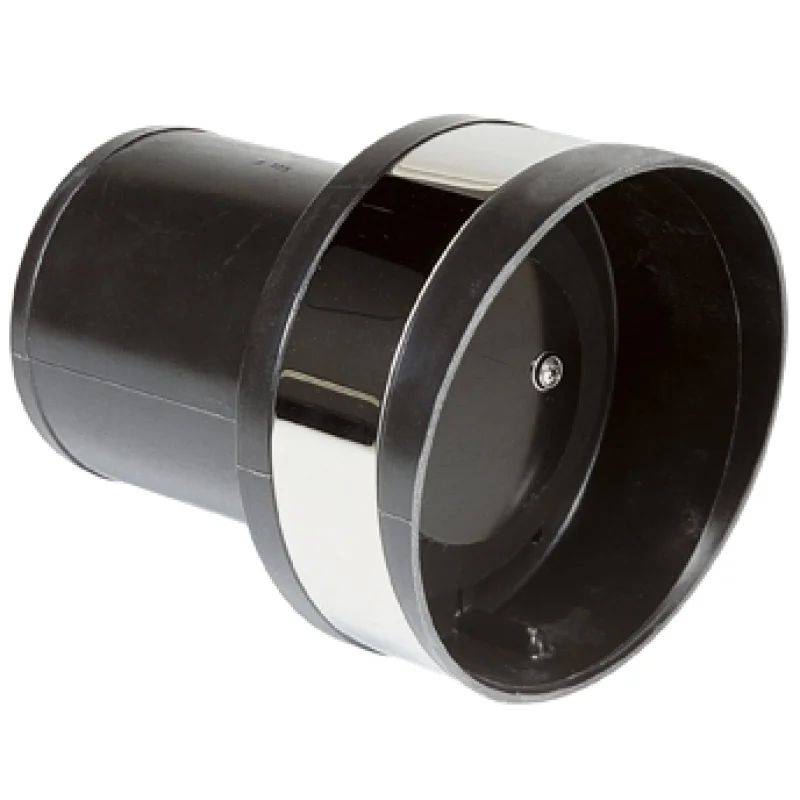 Vetus plastik egzoz çıkışı.