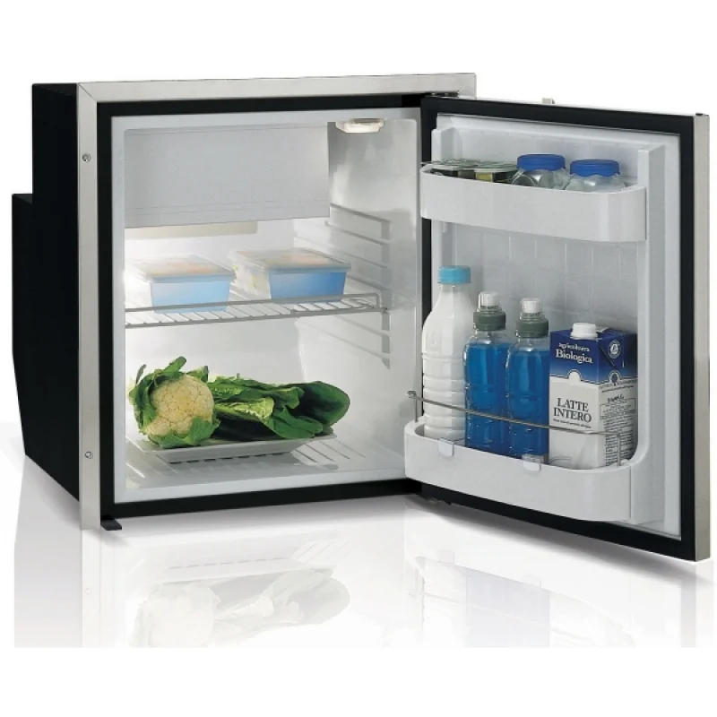 Vitrifrigo buzdolabı. C62iX OCX2. Paslanmaz çelik kapaklı.