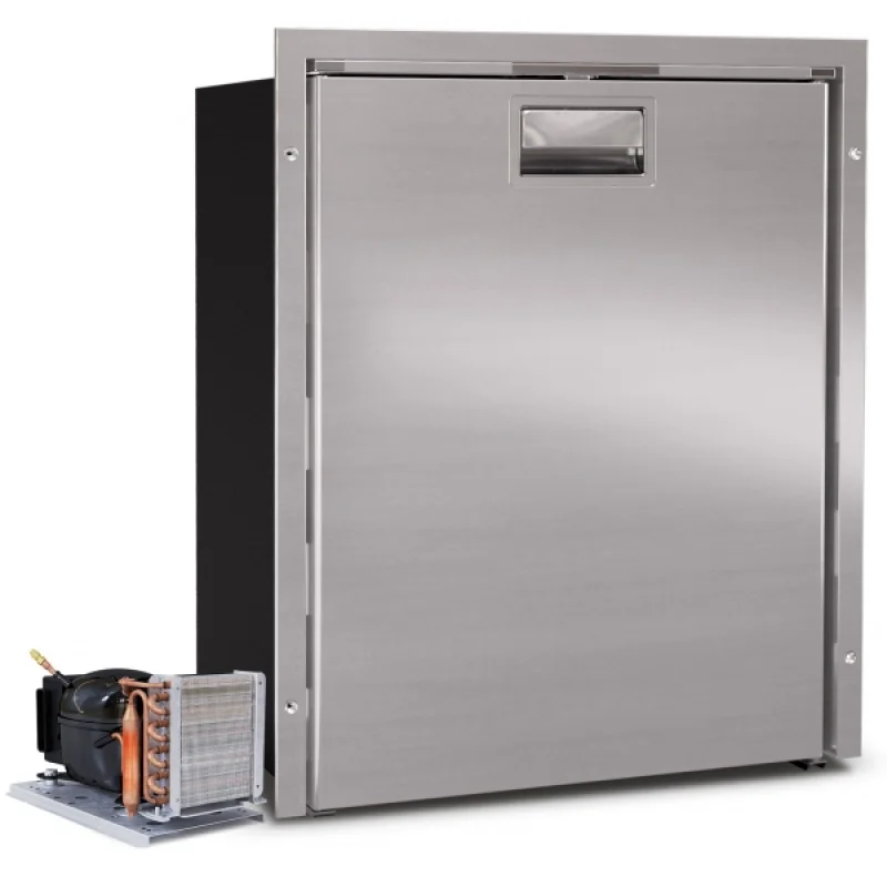 Vitrifrigo buzdolabı. C75LX OCX2. Paslanmaz çelik kapaklı