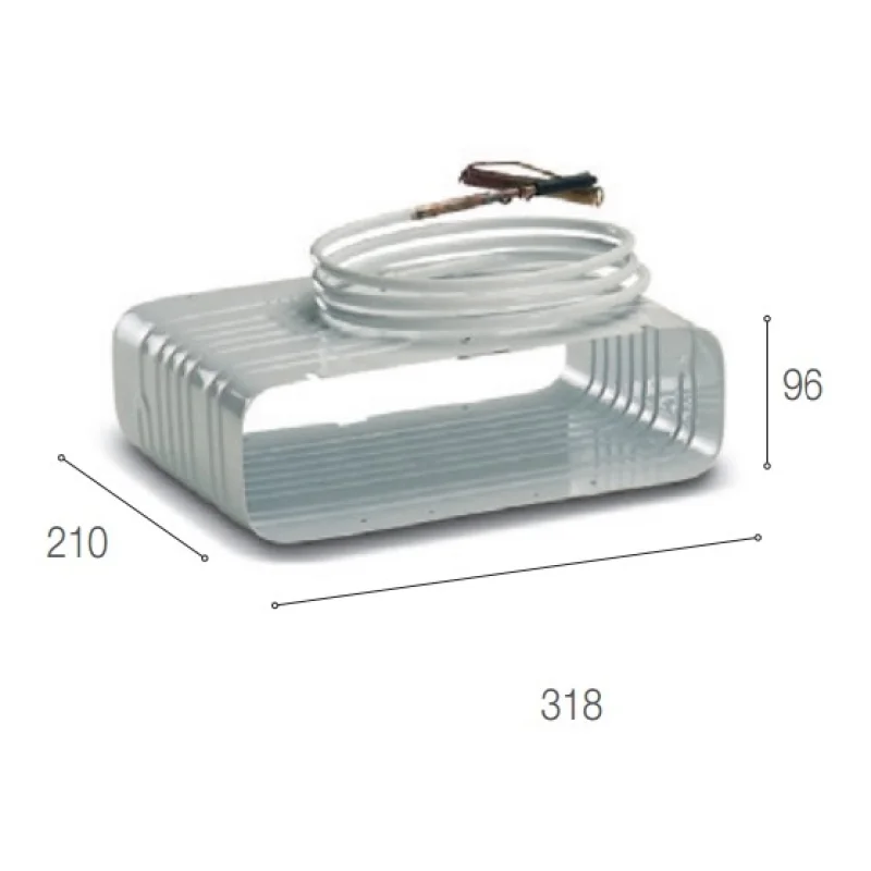 Vitrifrigo evaporatör