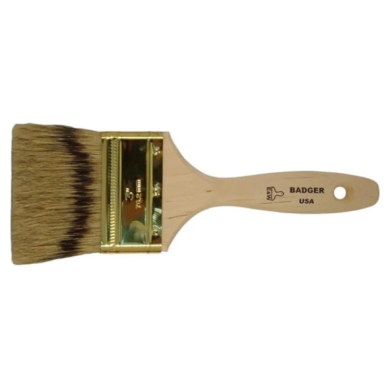 E&W PRODUCTS Badger Varnish Brush Size:1"