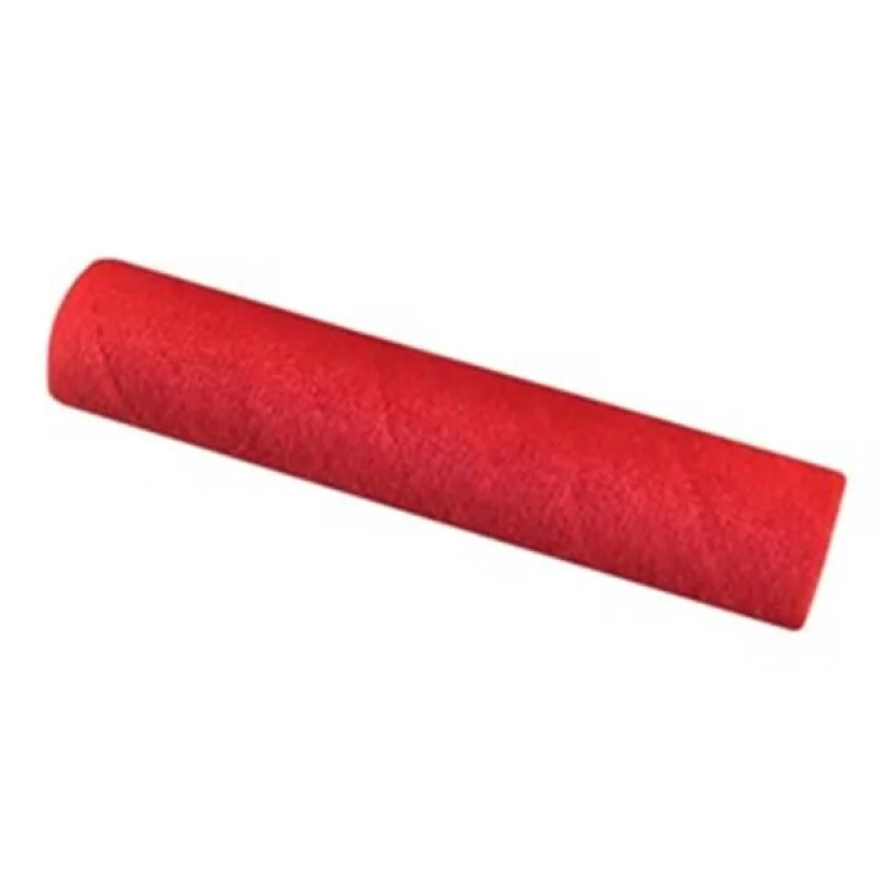 E&W PRODUCTS Red mohair general purpose roller Size:4"