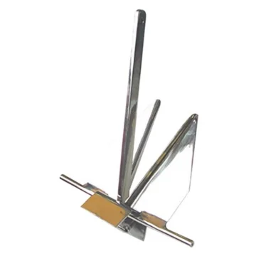 KWING METAL Danforth type anchor, stainless steel 10KG - 1