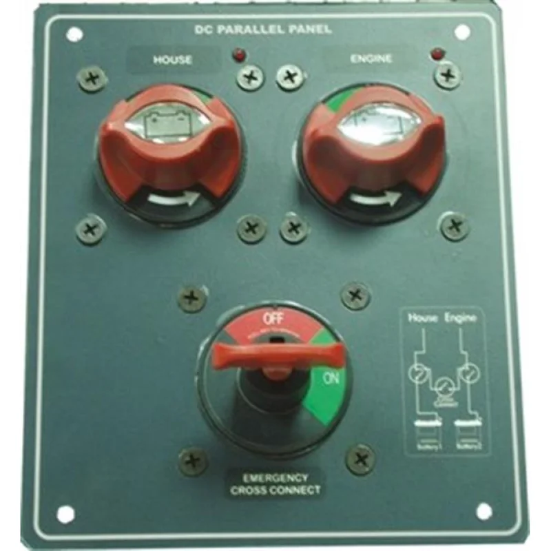 MARINE TOWN Akü Switch Panel Seti