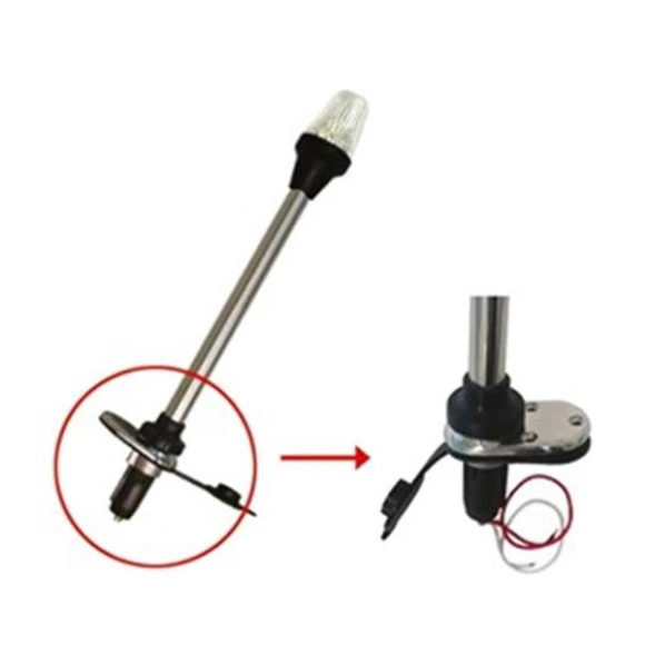 MARINE TOWN Direkli Silyon Feneri 12V 110cm