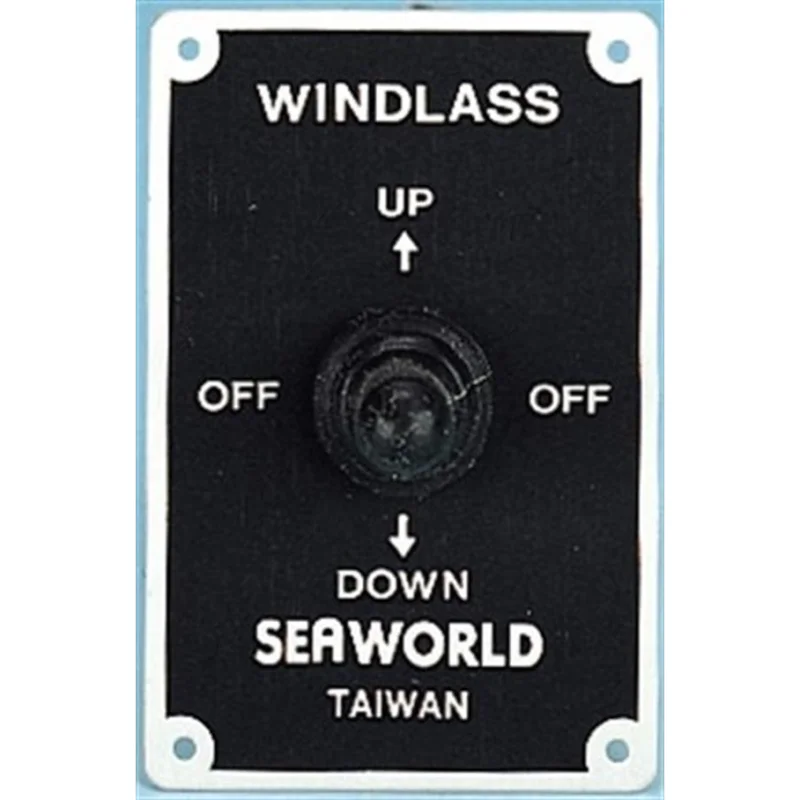 Windlass Irgat Kumanda Paneli Tekne Çapa Kontrol Butonu Yukarı Aşağı 51x76 Mm