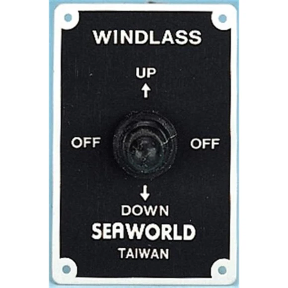 Windlass Irgat Kumanda Paneli Tekne Çapa Kontrol Butonu Yukarı Aşağı 51x76 Mm