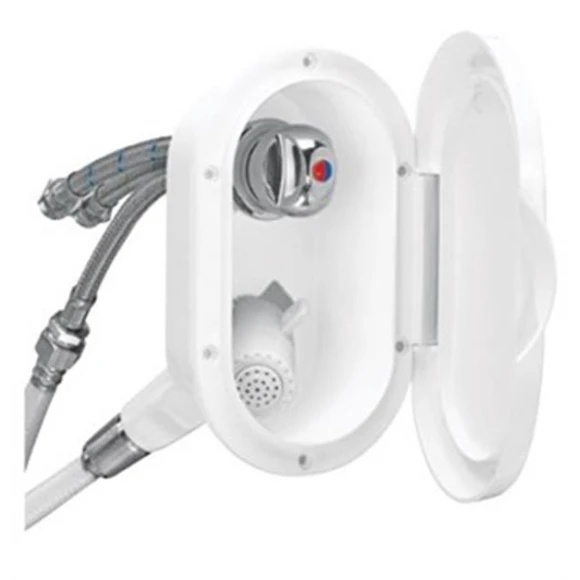 NUOVA RADE Hortumlu duş ve yuva sıcak - soğuk