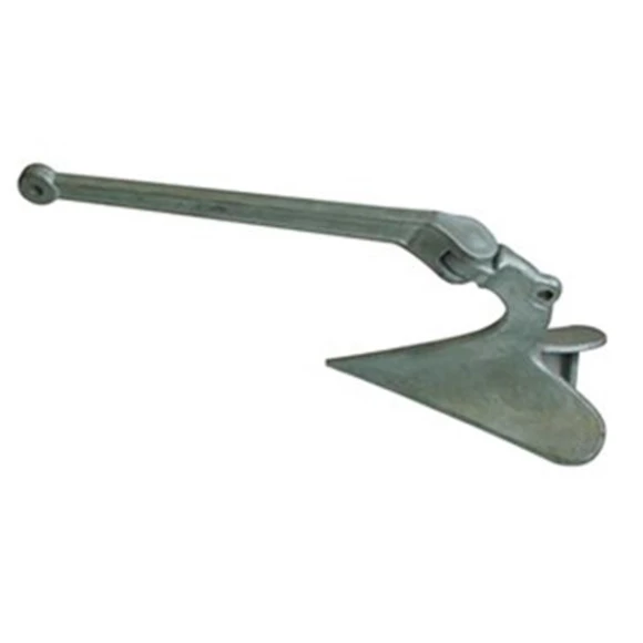 QUATTRO MARINE Pulluk tipi çıpa, galvaniz 20KG