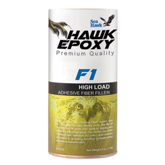 SEA HAWK Hawk Epoksi F1 Fiber dolgu tozu (Güçlü yapıştırma)