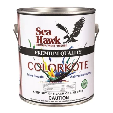 SEA HAWK Sea Hawk Colorkote Yumuşak Zehirli Boya, Siyah. 3.78 Lt. - 1