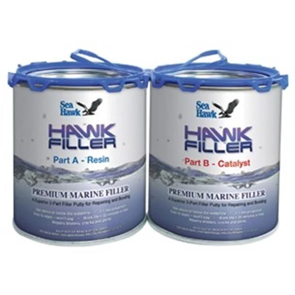 SEA HAWK Sea Hawk Filler Epoksi Macun Half Gallon Kit (1.9 Lt)