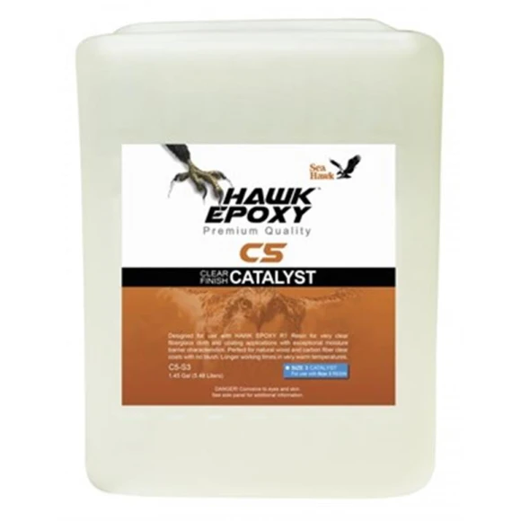 SEA HAWK SeaHawk C5-S3 Şeffaf Finiş Epoksi Sertleştirici 5.49 L