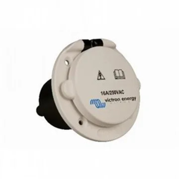 VICTRON ENERGY 250V/16A  AC Socket (With Cover) - 1