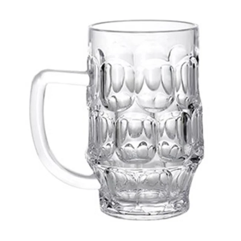 GIMEX Bira bardağı, kulplu, 500 cl, polikarbonat. 2set